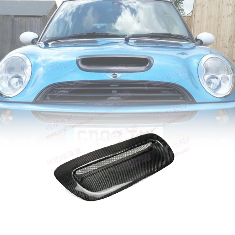 Fit for   MINI Mini R50 R53 R52 Carbon fiber hood air outlet hood air inlet/outlet modification