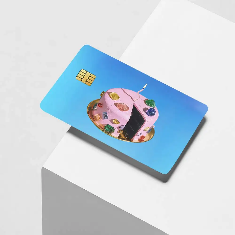 Singer K-Kidd Voodoo Credit Card Decorative Card Stickers Suitable For Bank Cards Metro Transit Anti-scratch Gift 4PCS