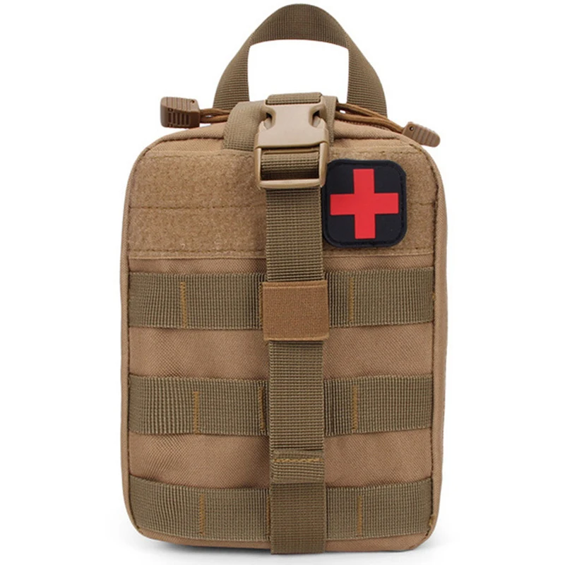 Molle Tactical First Aid Kits Medical Bag Emergency SOS Outdoor Hunting Emergency Camping Hiking Travel Survival Tool EDC Pouch