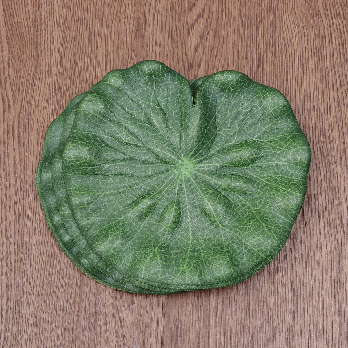 

6 pcs Pu Artificial Floating Lotus Leaves 17Cm Green For Fish Tank Pond Aquarium Decor Simulation Foliage Stage Props Party