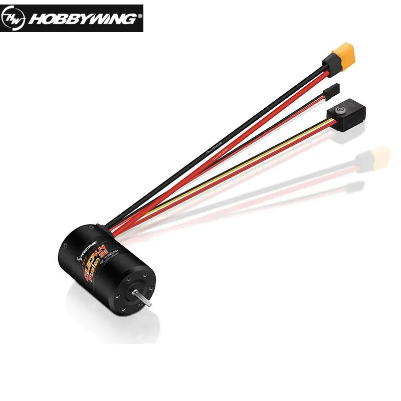 HobbyWing Fusion PRO 540 2300KV Fusion Se 1800KV 1200KV Sensory Motor Built in 60A 40A ESC 2 in 1 for RC 1/10 Climbing Car