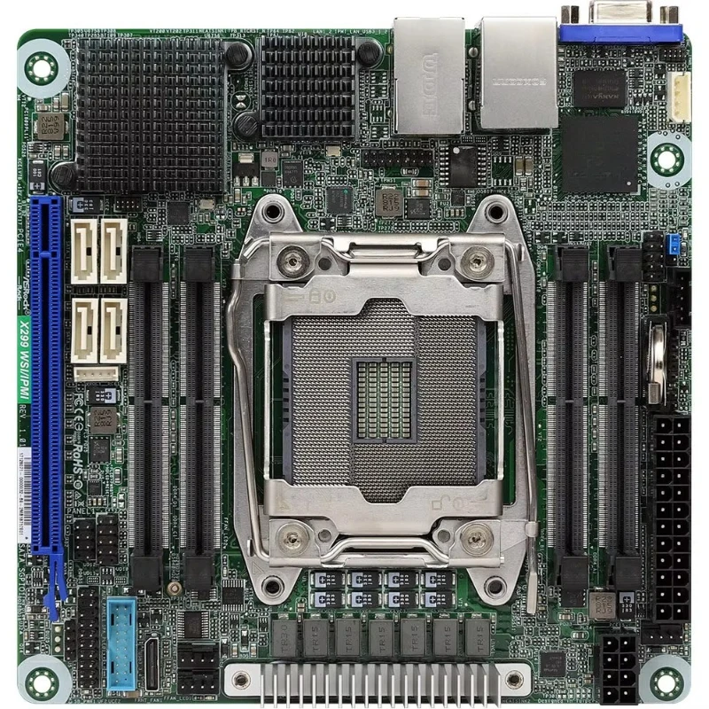 Intel X299 DDR4 SATA dual channel server main board