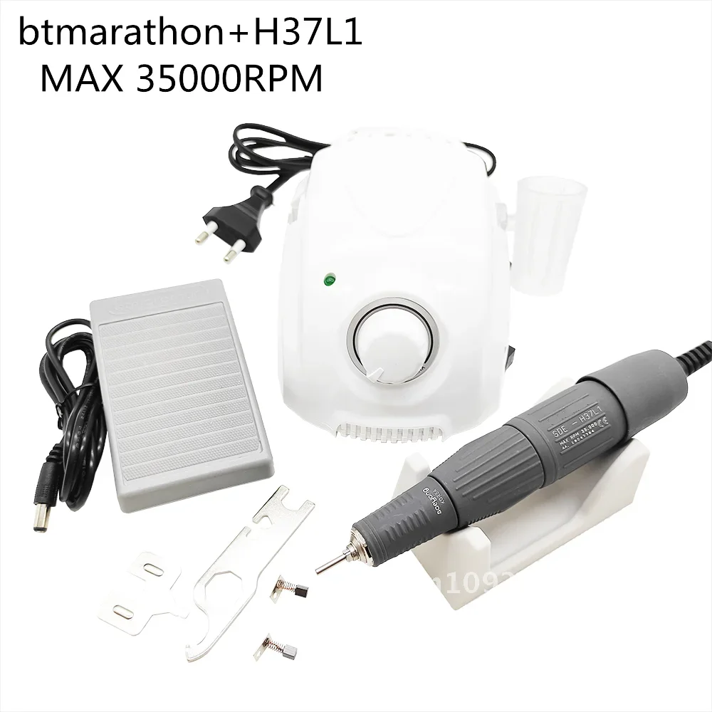 Bohrmaschinen-Set BT Marathon 3 + 35000 U/min H37L1 Maniküre Elektrische Maniküre Maniküre für und Schneider Maschine für Pediküre-Nagel