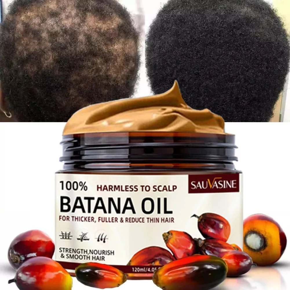 120ml Batana Hair Growth Cream Natural Hair Loss Treatments Cream For Men Women Hair Care Repairing Hydration Hair Mask Cream