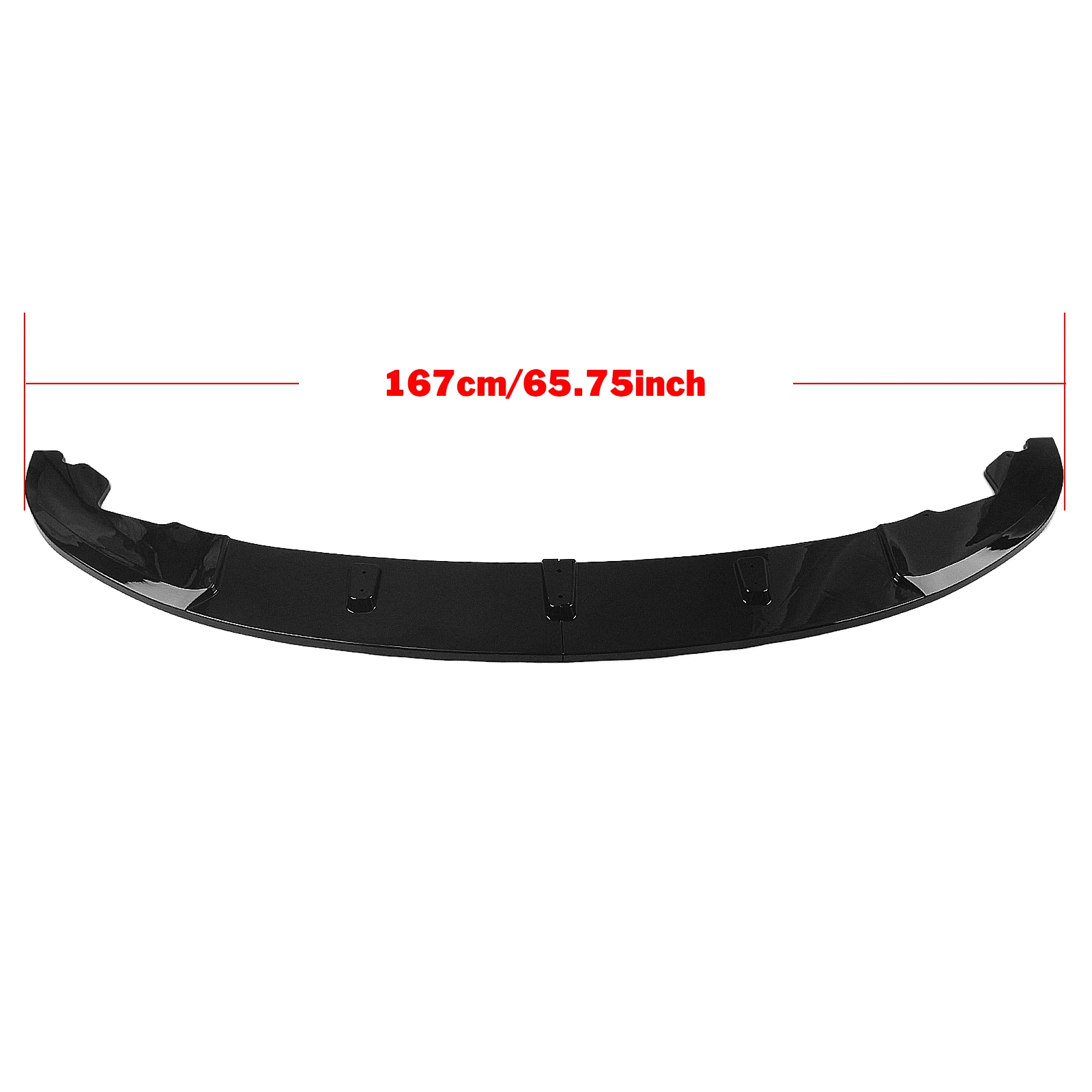 Alerón de parachoques delantero para coche, accesorio de color negro brillante/fibra de carbono, divisor inferior, para BMW F32, F33, F36, serie 4, M Sport, 2014-2020, 435i