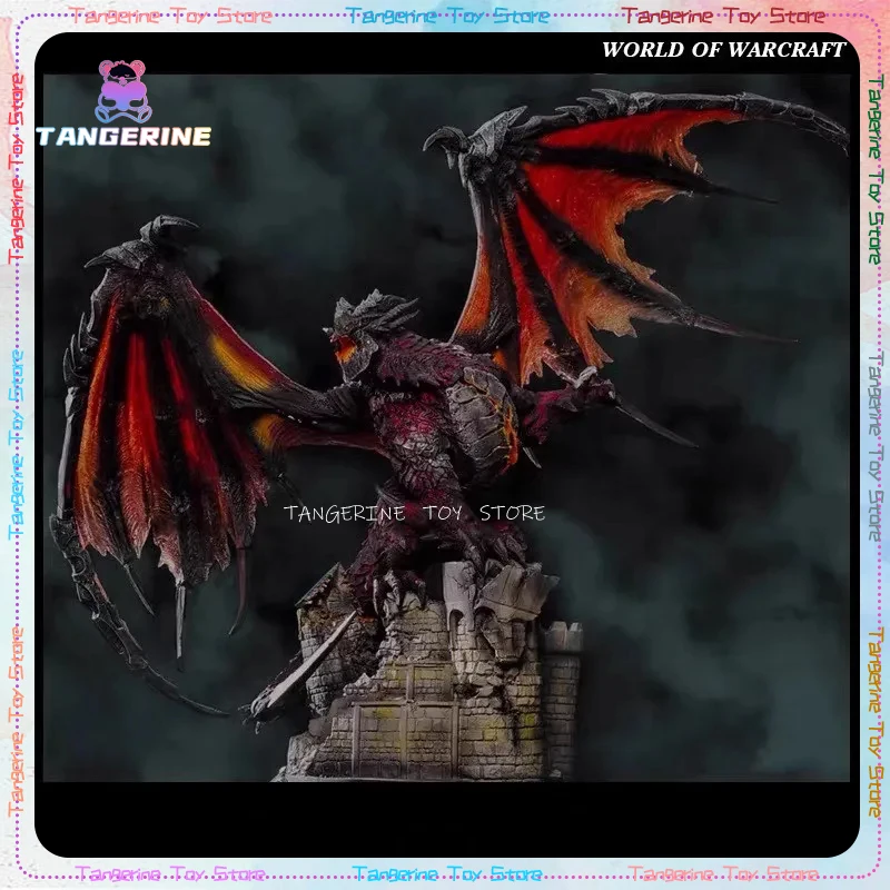

World Of Warcraft Anime Figures Death Wine Neltharion Action Figure Light Action Figurine Desktop Decora Birthday Gifts For Boys