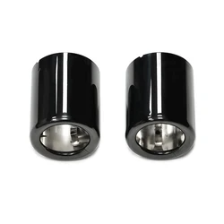 2pcs/lot Exhaust Tip Trim Cover For BMW X1 F49 F48 2019+ Exhaust Tip Replacement Tailpipe Nozzle Muffler Tip Tuning