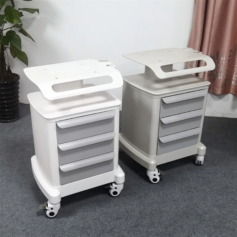 Cosmetic Beauty Salon Trolley Utility Cleaning Hair Rolling Salon Trolley Medical Barber Carrito Auxiliar Salon Furniture BL50ST