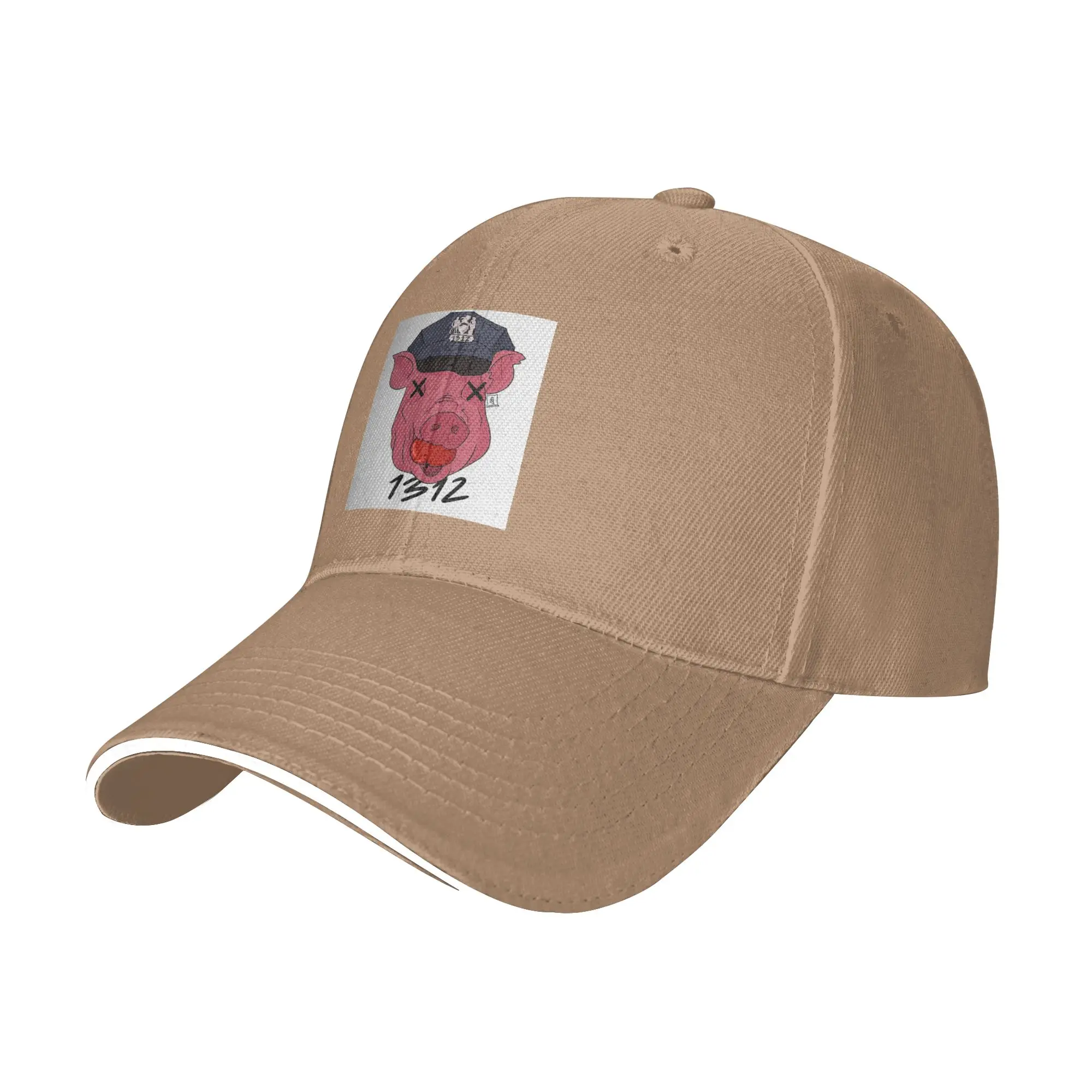 1312 Cap Fashion Casual Baseball Caps Adjustable Hat Hip Hop Summer Unisex Baseball Hats Customizable Polychromatic
