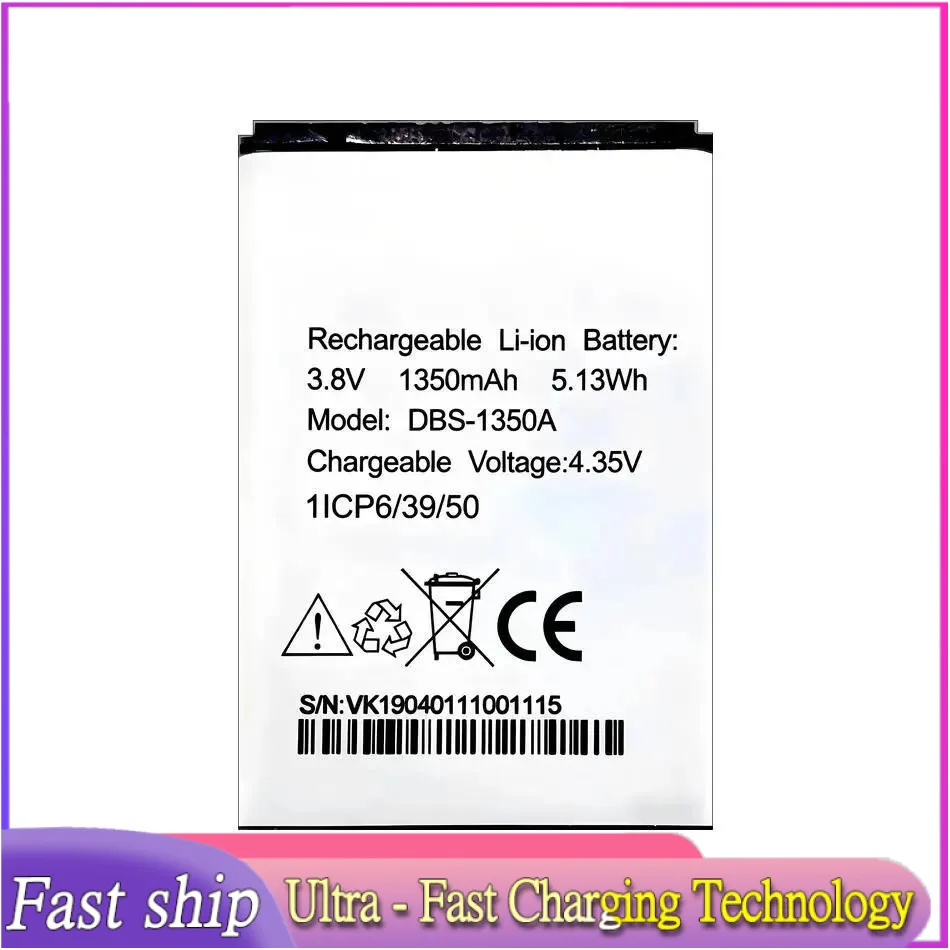 

1350Mah Long Lasting For Doro 7050 Consumer Cellular Dbs-1350A Mobile Phone Battery Environmentally Friendly
