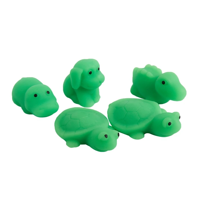 20Pcs Mini Squeeze Toy Squishy Mochi Soft Release Stress Toys Kawaii Animal Squishy Decompression Toys Seal Octopus Rabbit  N20