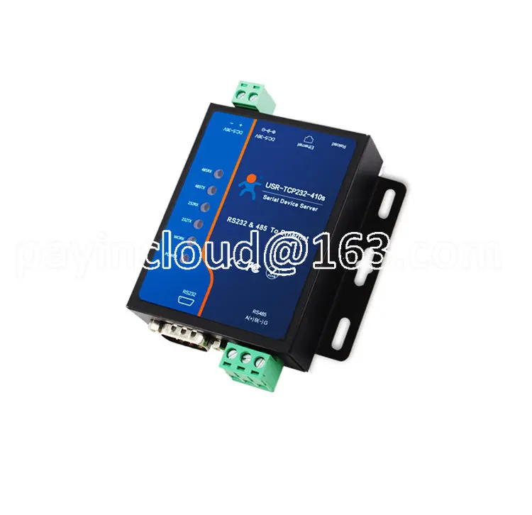 Dual Serial Port Communication Server Modbus RTU To TCP Gateway RS485/232 To Ethernet Network Port