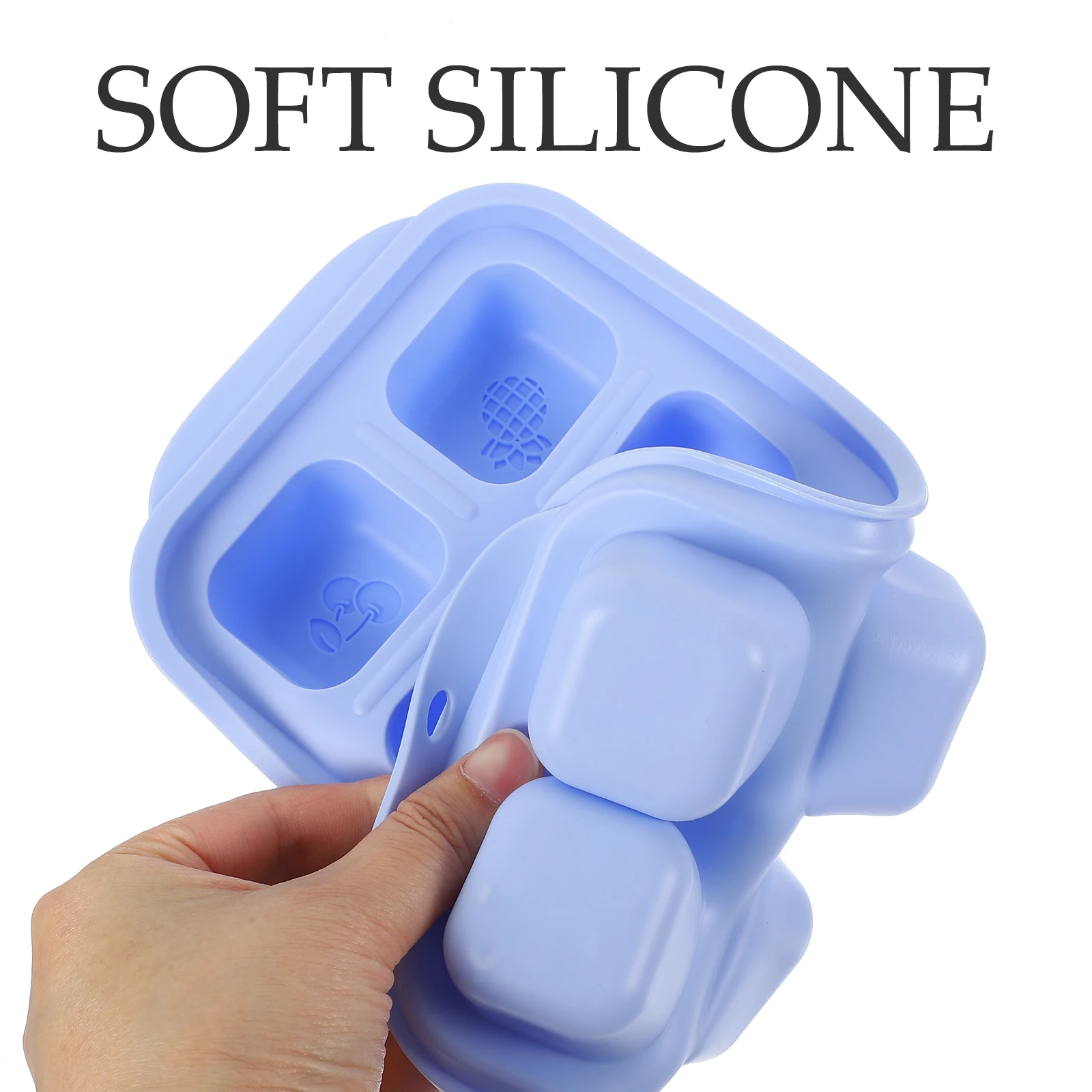 

Silicone Cake Mold COOKIE ICE CUBE Molds Cupcake Baking Pan Chocolate Shapes Non Stick Heat Resistant Easy Demold Washable Home