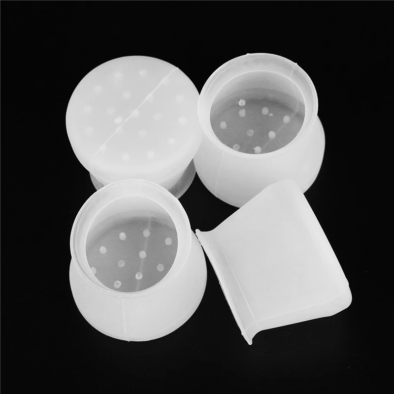 Universal Silicone Chair Leg Caps Pads Furniture Table Protector Cover Anti-slip Floor Protect Mute Round Square Chairs Leg