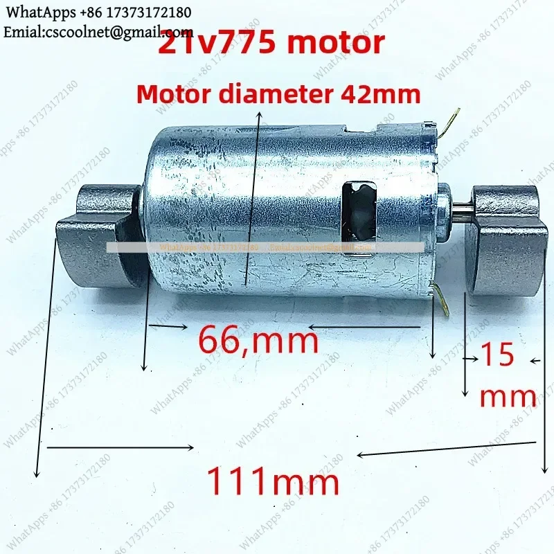 775 Double Shaft Vibrator Motor 550 High Power 12V 24V for Tile Tiling Machine