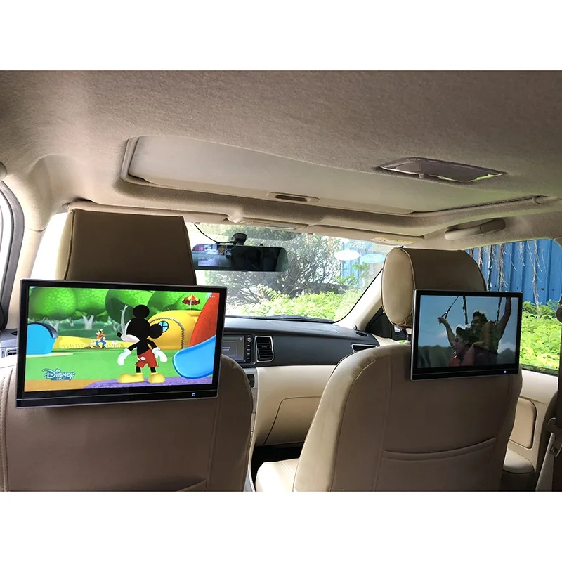 Android 10 Car Video DVD For Mercedes W213 W222 CLA200 CLA180 CLA260 C117 Back Seat Headrest Multimedia Screens 12.5inch Car TV