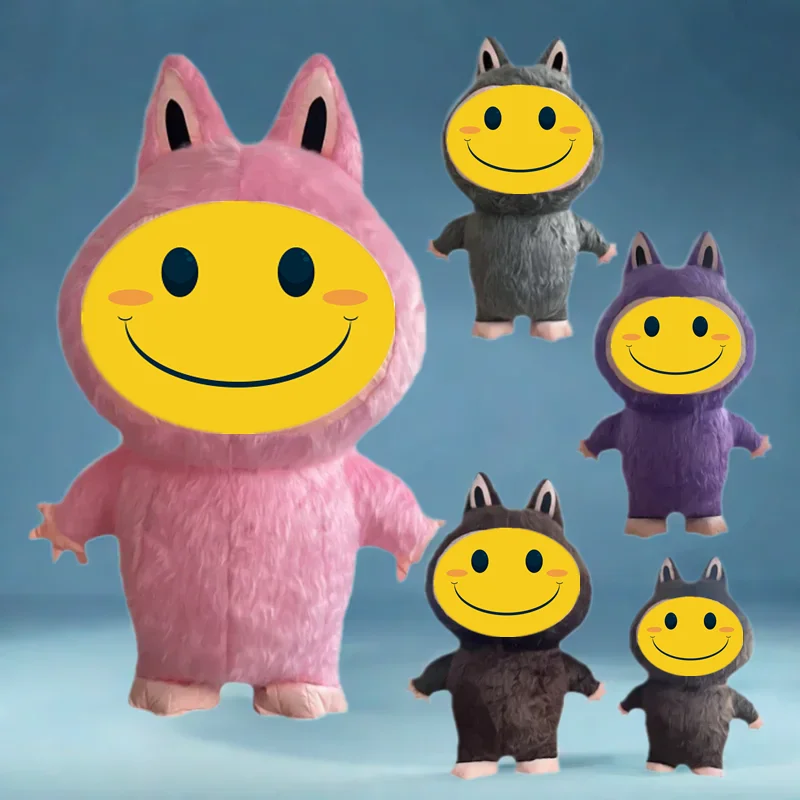Aufblasbares Cartoon-Kostüm Cosplay-Kostüm Eisbär Riesenpanda Gorilla Tier-Imitationskostüm Geburtstagsparty Geschäftskostüm