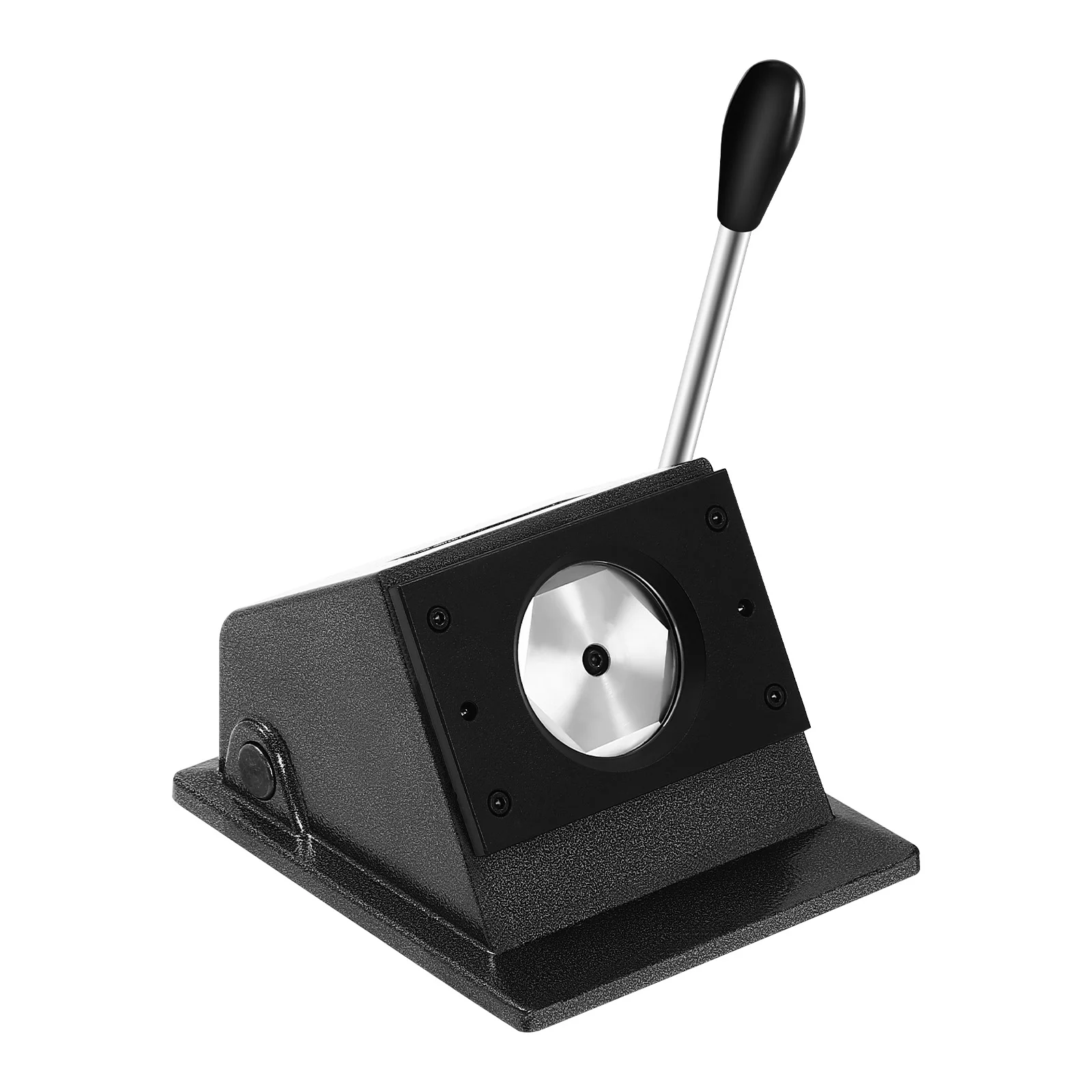 

58mm Manual Round Punch Die Cutter Round Badge Circle Cutter Manual Button Maker Kit DIY Badge Machine for Craft 0.66 Lbs