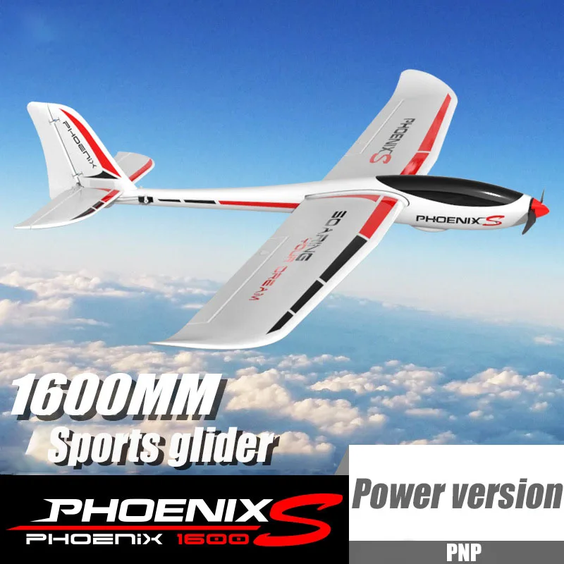 

Volantex Rc Remote-controlled Aircraft 1.6m Phoenix S 1.6m Wingspan Model Electric Glider Fixed Wing Pnp742-7