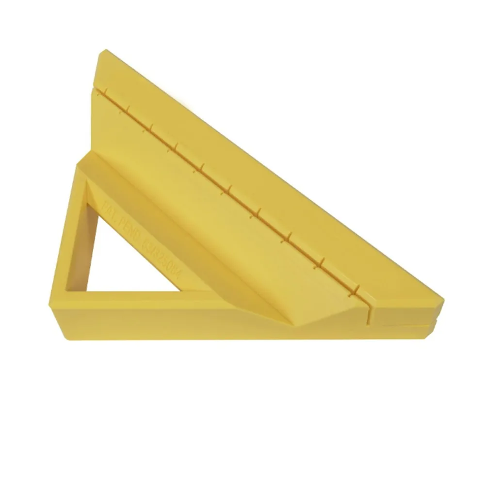 ABS Tile Edge Cutting Tool 45-Degree Miter Cut yellow Tile Edge Trim Cutting Tool Tile Trim Square Accessory Tile Installation