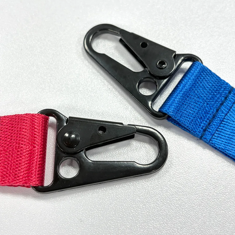 Handgelenk-Schlüsselband, Rucksack-Zubehör, Schlüsselanhänger, Mehrfarbiger Nylon-Gurtband-Riemen, Taktischer Adlerklauen-Clip, Schlüsselring, Geschenk – Detail 4