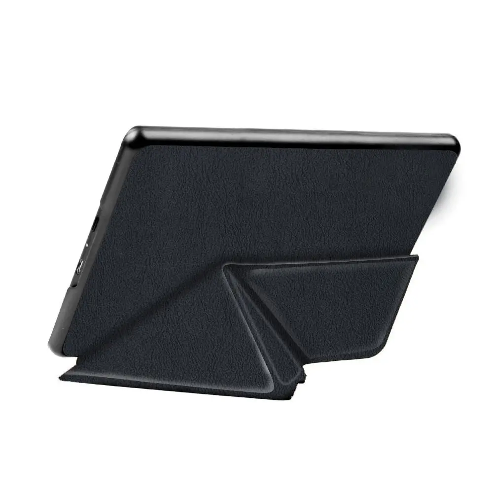 6 inch E-Reader Case Magnetic Shockproof Smart Cover Wear Resistant Multi-folding Stand Folio Cover for Rakuten Kobo Nia N306