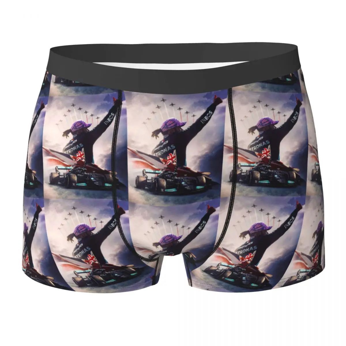 Boxer Underpants Shorts Glory_Lewis Hamilton_Art - F1 2024 Panties Men's Comfortable Underwear for Homme Man Boyfriend Gift