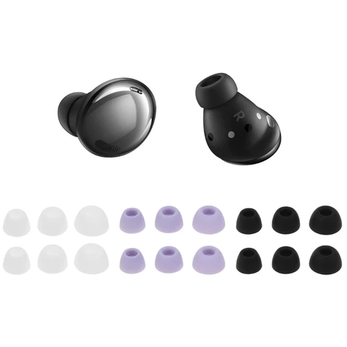 Almohadillas de repuesto para Samsung Galaxy buds 2 pro, auriculares antideslizantes para SM-R510, cubierta L/M/S, 6 uds.