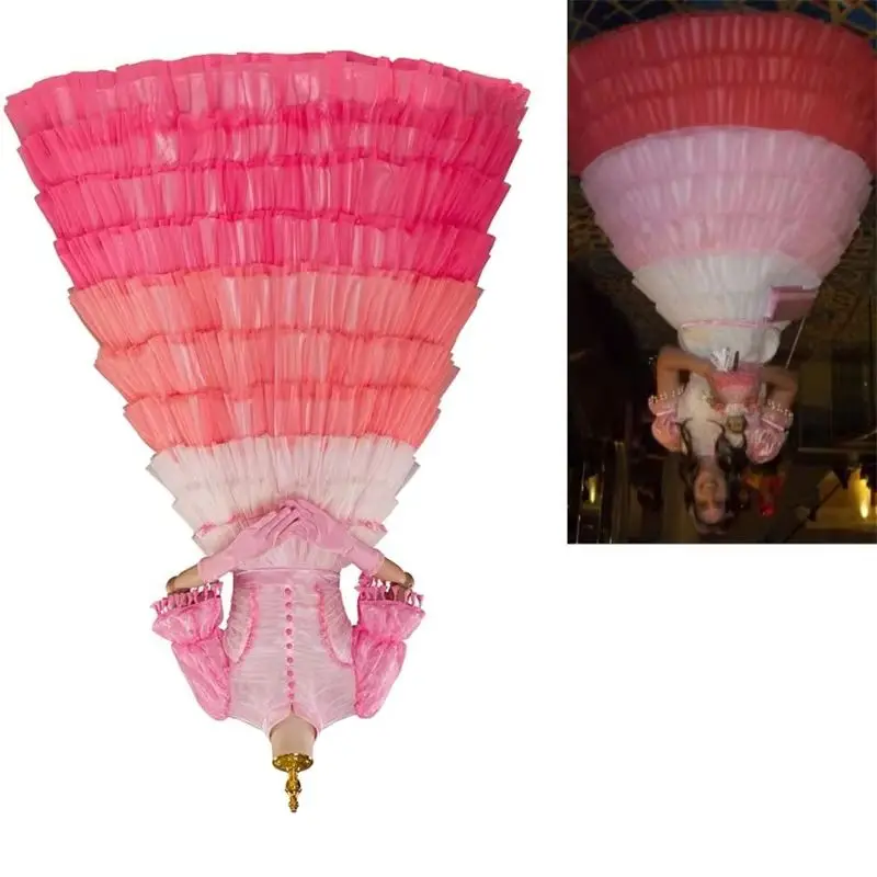 

Firefly Kaylee Cosplay Costume Pink Fluffy Shindig Princess Dress With Gloves SetHalloween Carnival Party Ball Gown