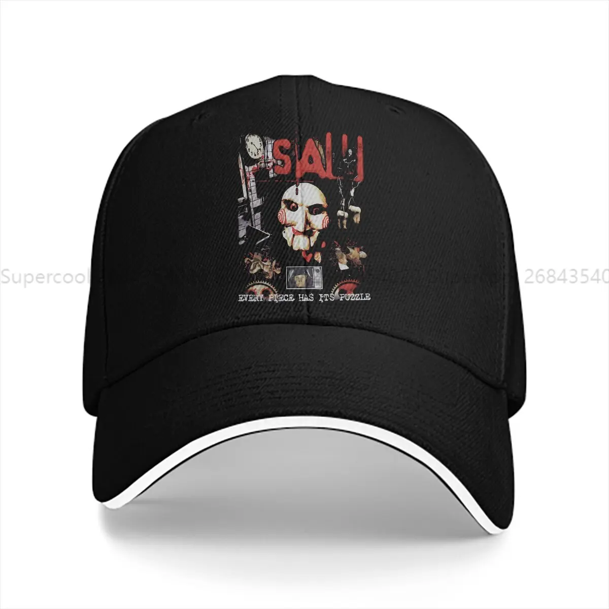 Vintage Horror Film Baseball Caps Peaked Cap Belly the Poppet Sun Shade Hats for Men Women