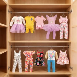 18 inch American Doll Clothes Ballet Suit, Sportswear, Space Suit,Slip Dress Flower Skirt For 43cm Baby New Born,Life Girl Doll