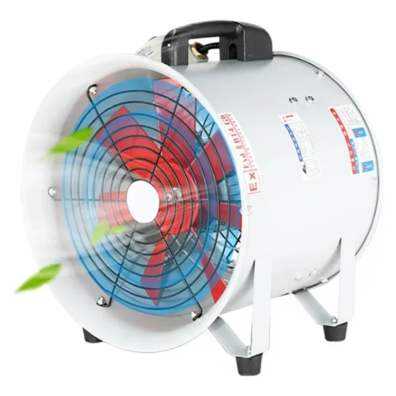 

Explosion-proof axial flow fan Mobile exhaust Exhaust tunnel Painting Industrial ventilation 220V Hot sales