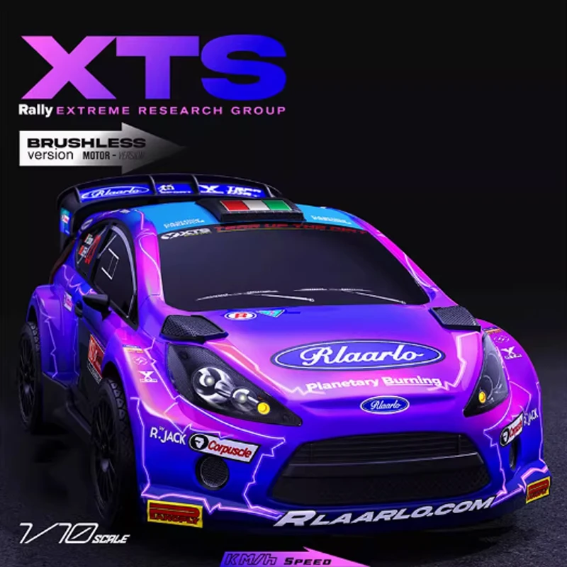 LLL XTS F10 رالي السيارات 1/10 RC سيارة التحكم عن بعد ألياف الكربون الدفع الرباعي الانجراف سباق على الطرق الوعرة محاكاة نموذج