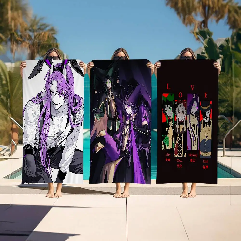 The Freak Circus Game Microfiber Blanket Quick Drying Beach Towels Oversized Printing Super Absorbent Pool Towel Blanket