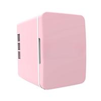 4L Mini Fridge Car Refrigerator Single Door Skincare Fridge for Small Place Desktop Travel  Beauty Cosmetic Beer Refrigerator