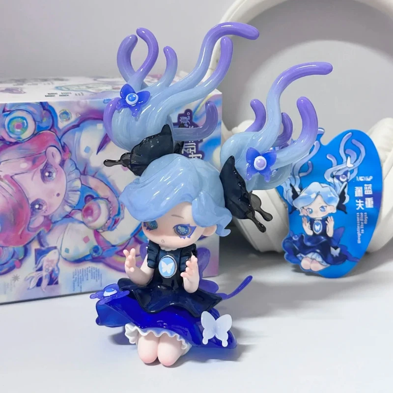 Memimo Strange Dreams Series Blind Box Cute Anime Doll Mystery Box Borsa a sorpresa Decorazioni per il desktop in PVC Raccogliere giocattoli modello Ragazza regalo