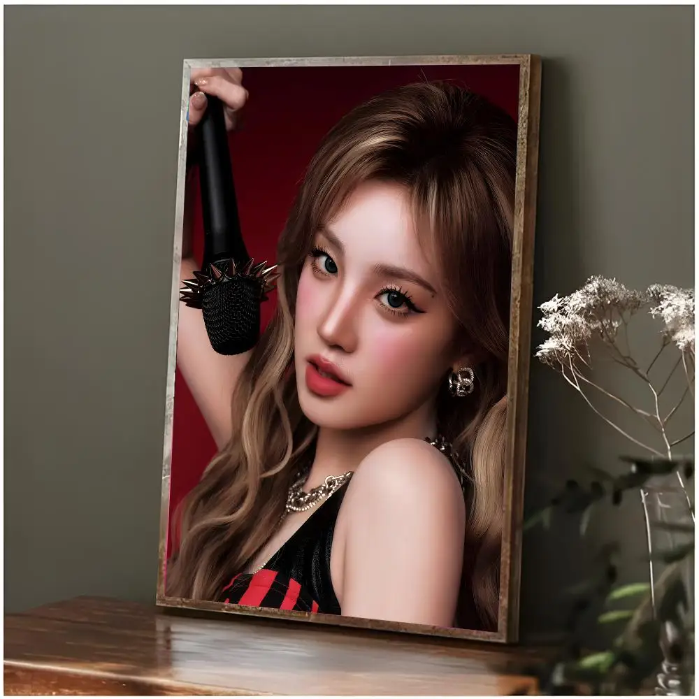 idol vocalist Song Yuqi Poster Modern Wall Art Bedroom Living Room Print Unframed