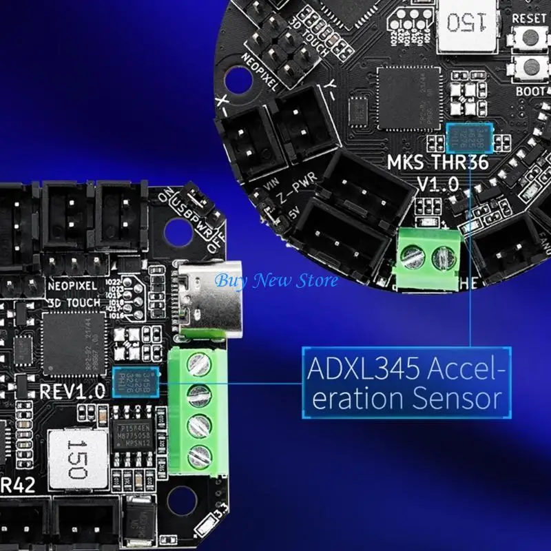 20CE Printer Motherboard Expansion Board-Klipper MKS + THR36 / THR3642 CAN Control Board MCU Adopts RP2040