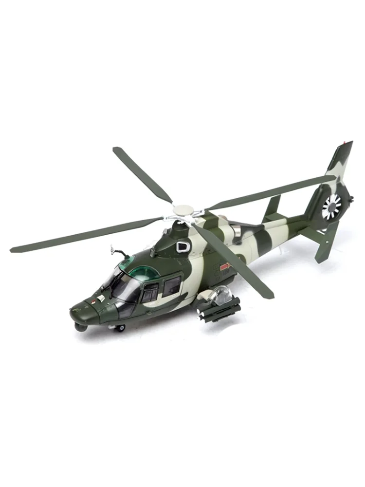 1: 100 Scale Armed Aircraft With Propellers Straight 9 Model WZ-9 Z-9 Dolphin Helicopter Model Toys Gifts