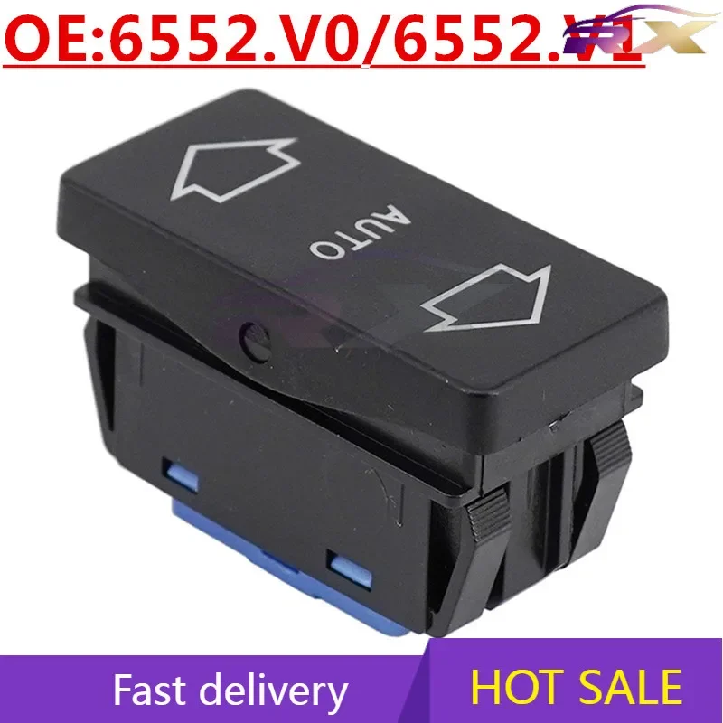 NEW:6552.V0/6552.V1   Power Window Master Control Switch For Peugeot