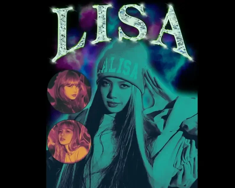 

Ready to print, Lisa Manoban PNG file, instant download,printable design, bootleg raptee, for dtg, dtf, sublimation printing.