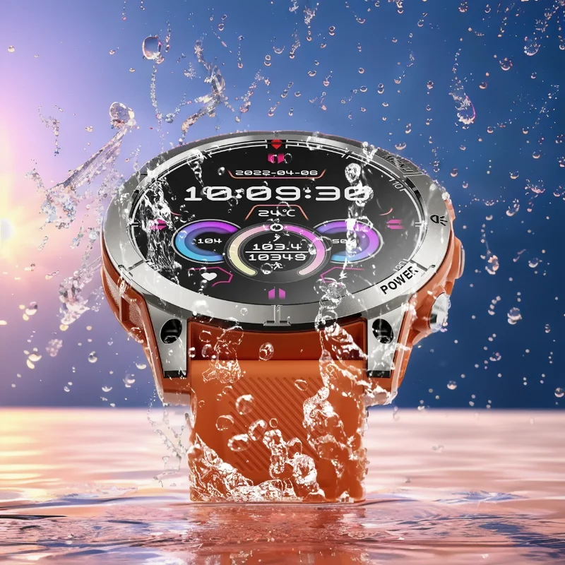 Smart Sports Watch Men Women Waterproof Fitness Tracker with Bluetooth Heart Rate Monitor Multi-Function for Android & iOS AW45