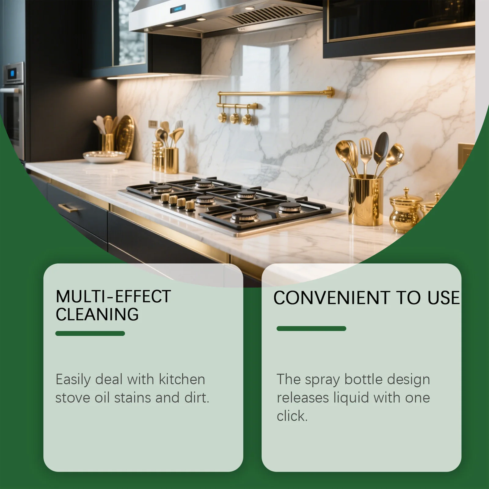 بخاخ مزيل الشحوم القوي 120 مل للاستخدام في المطبخ، مزيل الأوساخ للتنظيف المنزلي، منظف محمول مريح للعائلة المنزلية #4