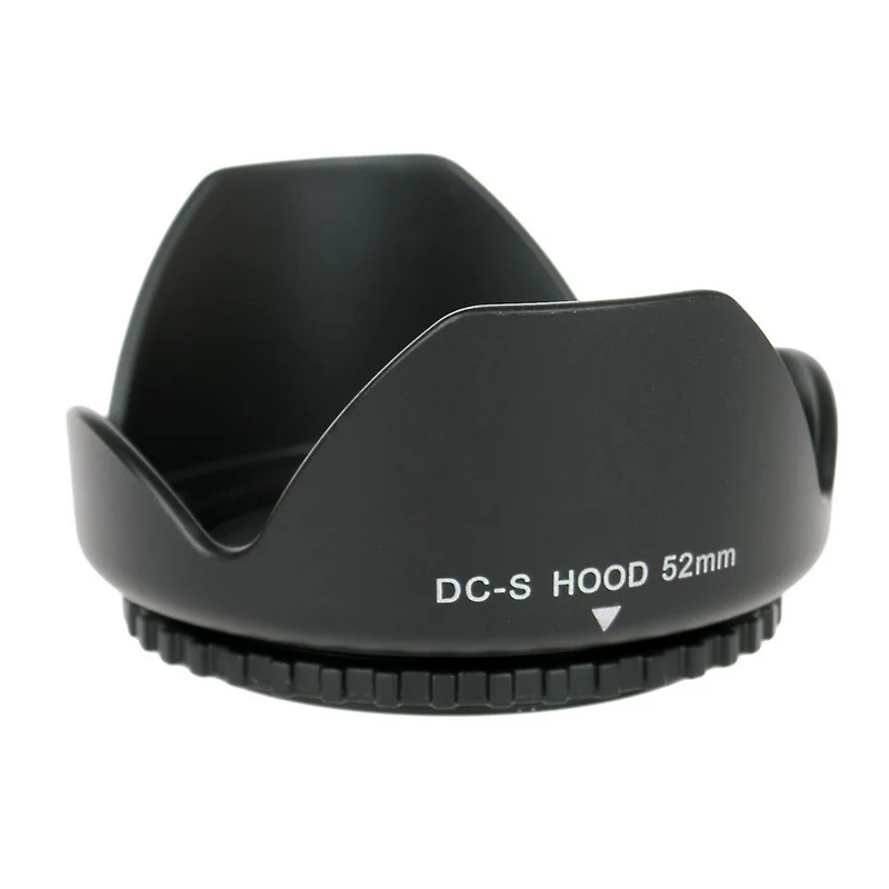 52mm Petal-Shaped Sunshade Lens Hood For Nikon Canon Sony Fuji Olympus DSLR Camera