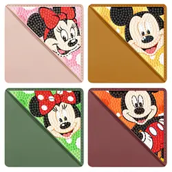 DIY Disney diamentowy obraz zakładka do książki Mickey Minnie Bag narożna 5D diamentowy obraz mozaika cyfrowy prezent haft sztuka