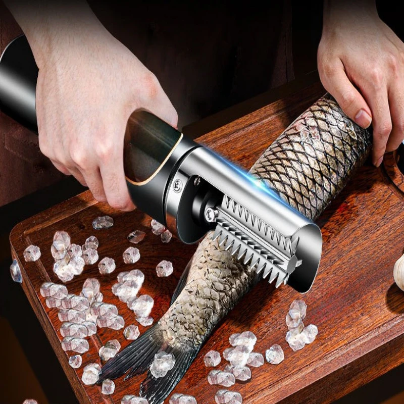 Electric scraping fish scale artifact beating machine professional fish removal planer