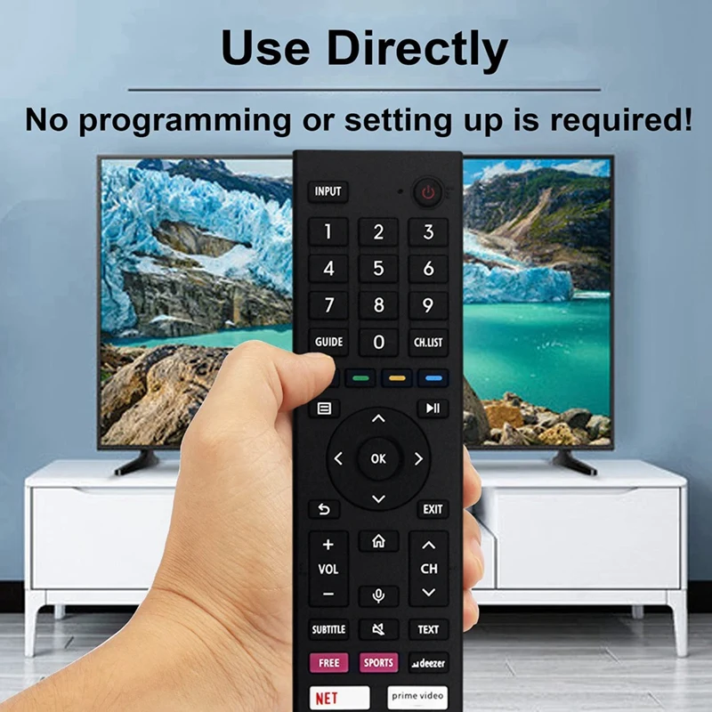 Replace ERF3E80H Remote Control For Hisense TV 43A6BG 43A6G 50A6BG 50A6G 55A6G