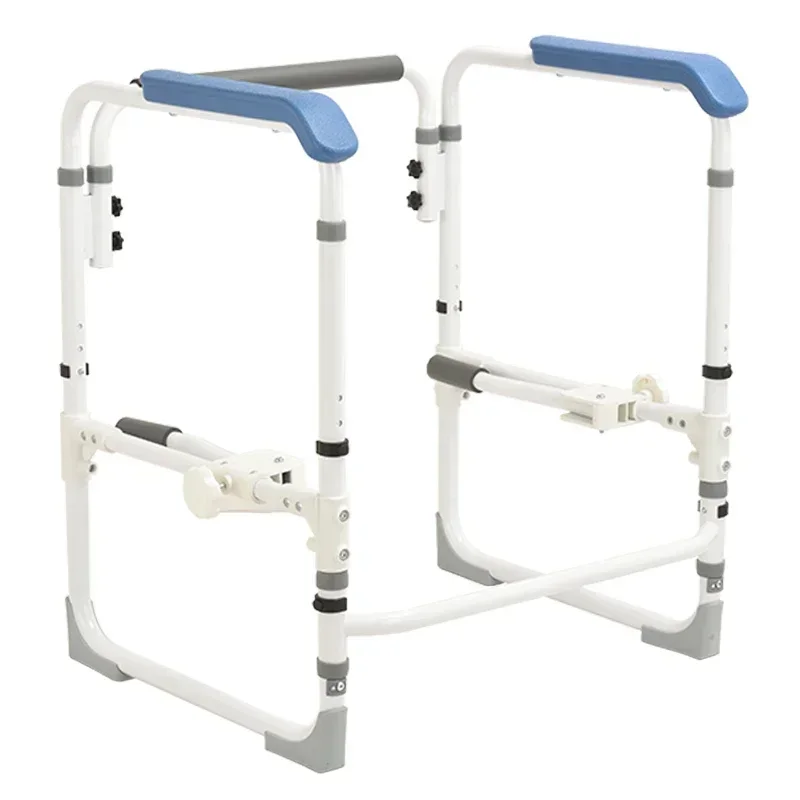 Toilet safety hand rail stand frame rail Adjustable elderly surround armrest support handicap disabled bathroom grab bars