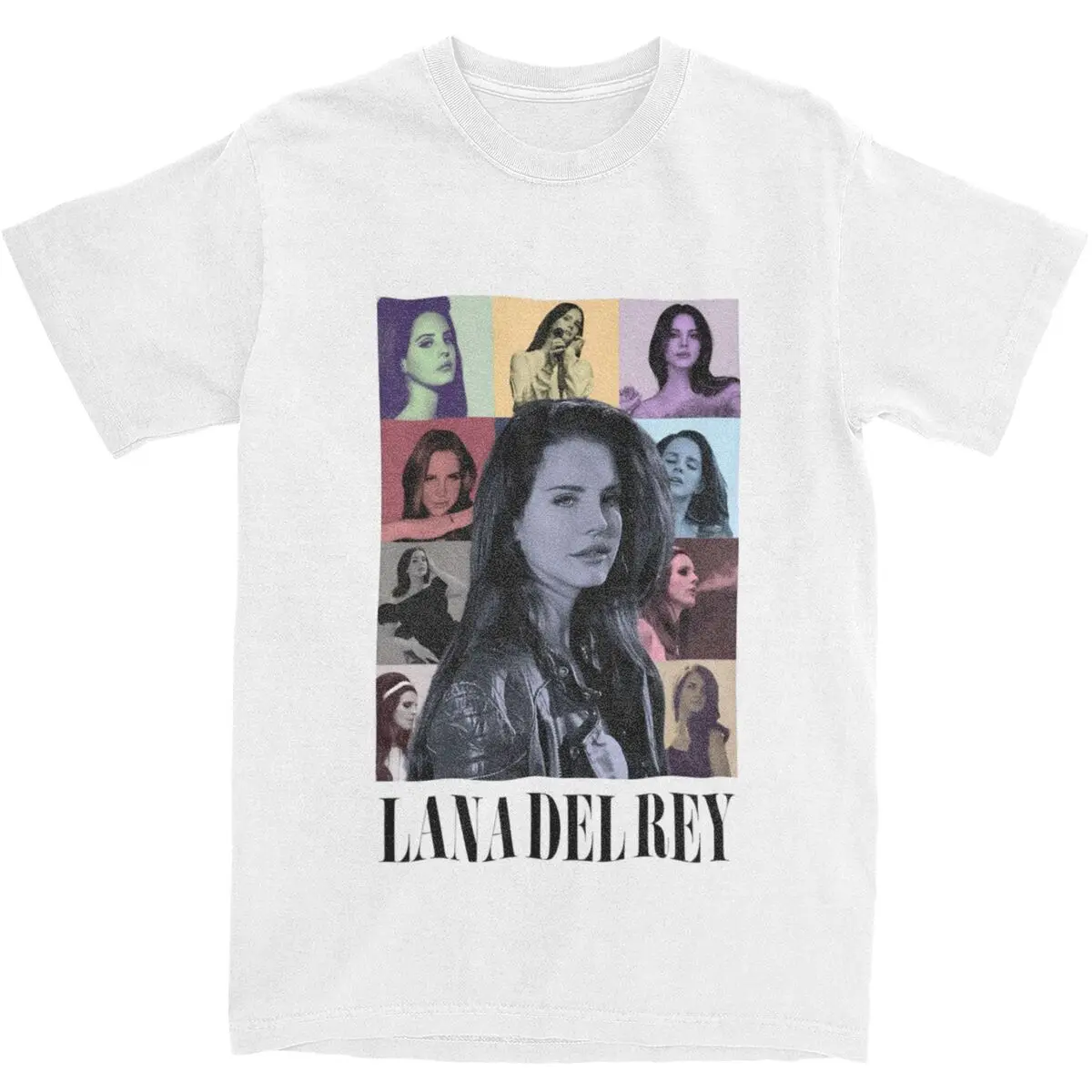 Mens T Shirt Lana Del Rey Ldr Sailing T-Shirts Trending Beach Tee Shirt Vintage Print Cotton Tops Gift Idea