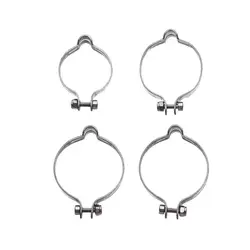 Brake Line Clamp Stainless Steel Wire Fixed Ring Organization Bicycle Pipe Buckle Cable Clip Bike Parts Accessories